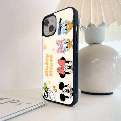 Mickey Friends Forever Glass Case
