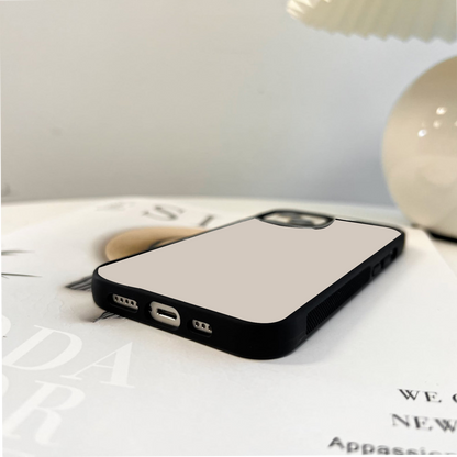 Pantone Oat Milk Glass Case