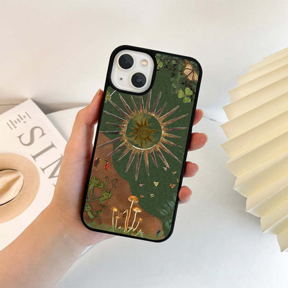 Mystic Sun Forest Glass Case