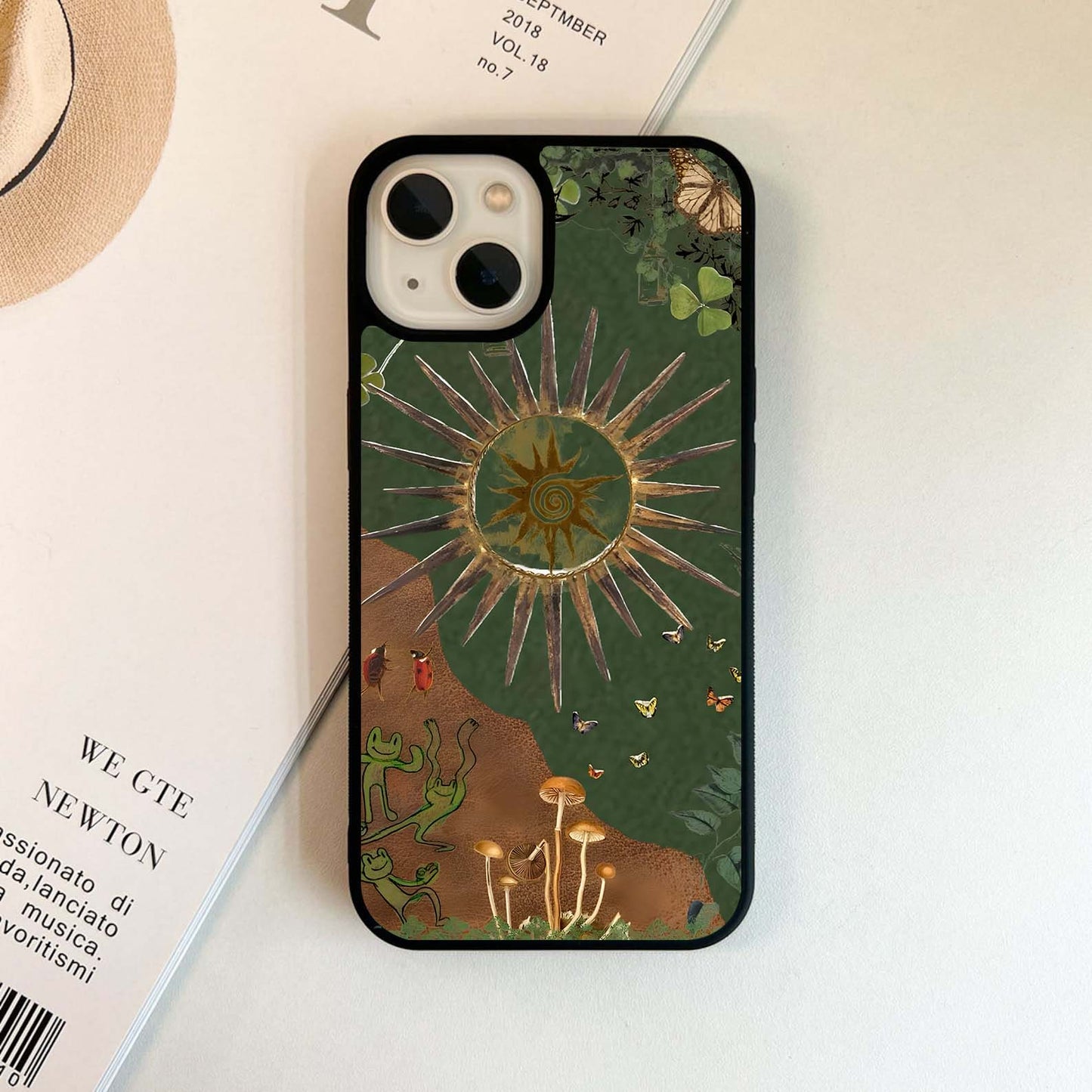 Mystic Sun Forest Glass Case