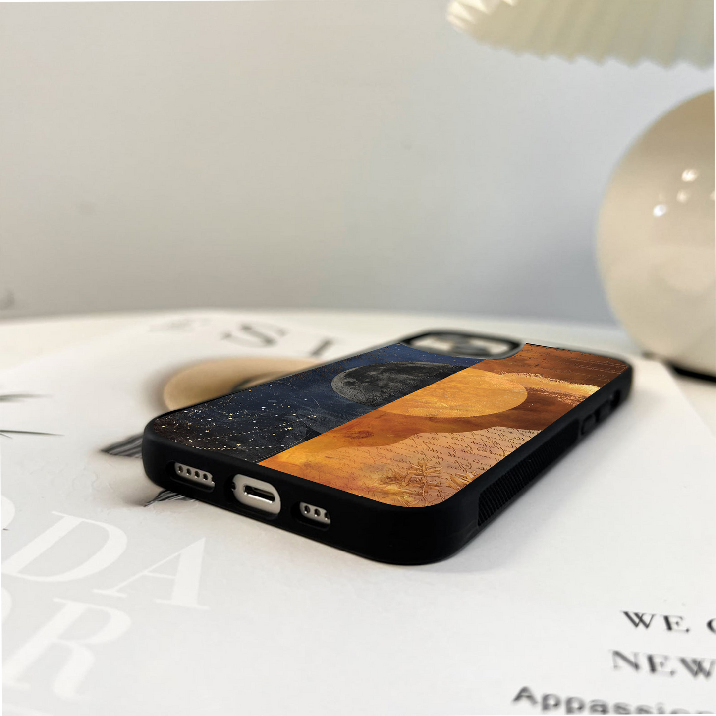 Day Night Melody Glass Case