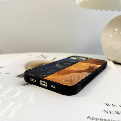 Day Night Melody Glass Case