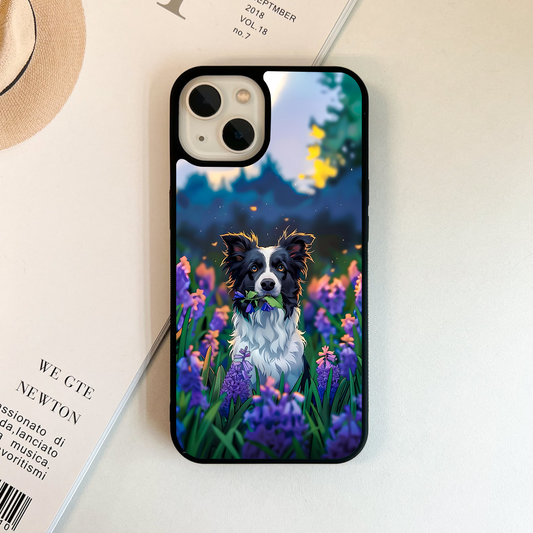 Flower Field Friend Glass Case