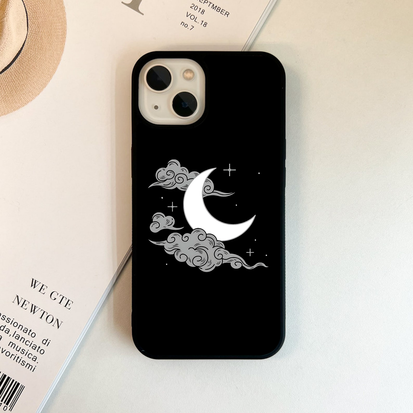 Crispy Elegant Moon Glass Case