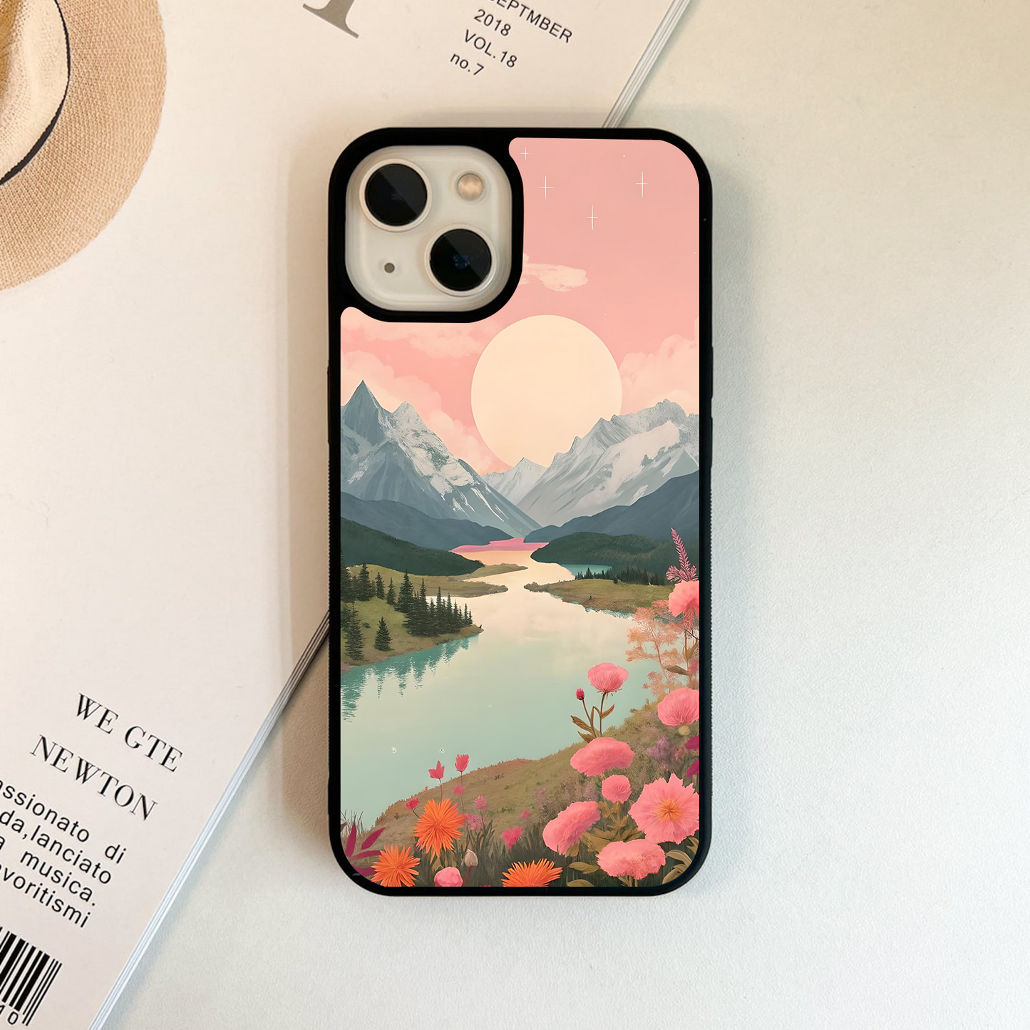 Sunrise Over Serenity Glass Case