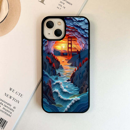 Sunset Gateway Voyage Glass Case