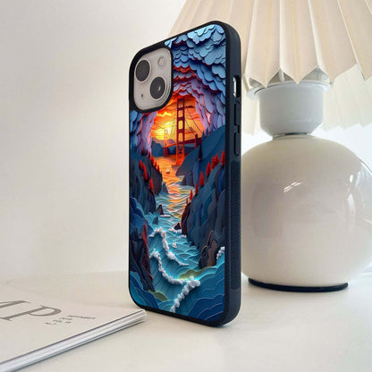 Sunset Gateway Voyage Glass Case