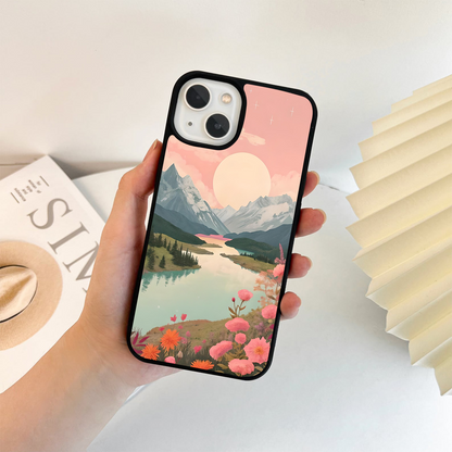 Sunrise Over Serenity Glass Case