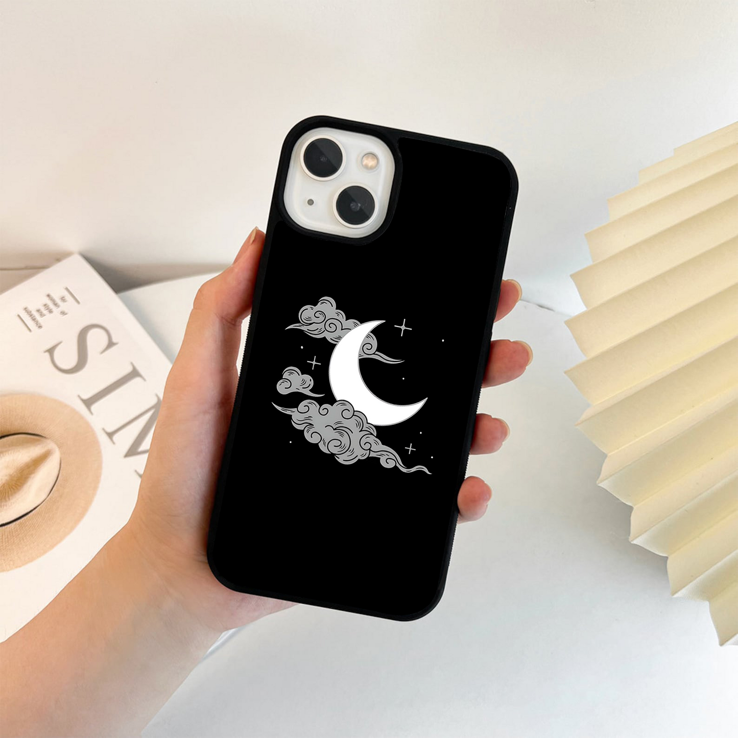 Crispy Elegant Moon Glass Case