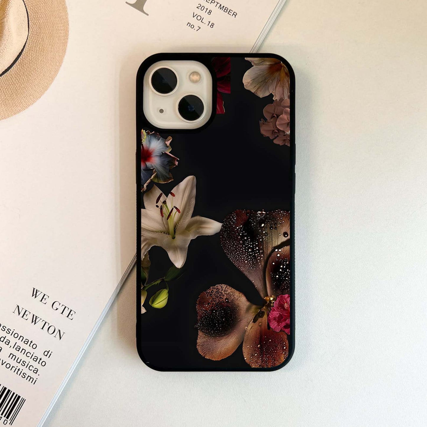 Noir Botanica Glass Case