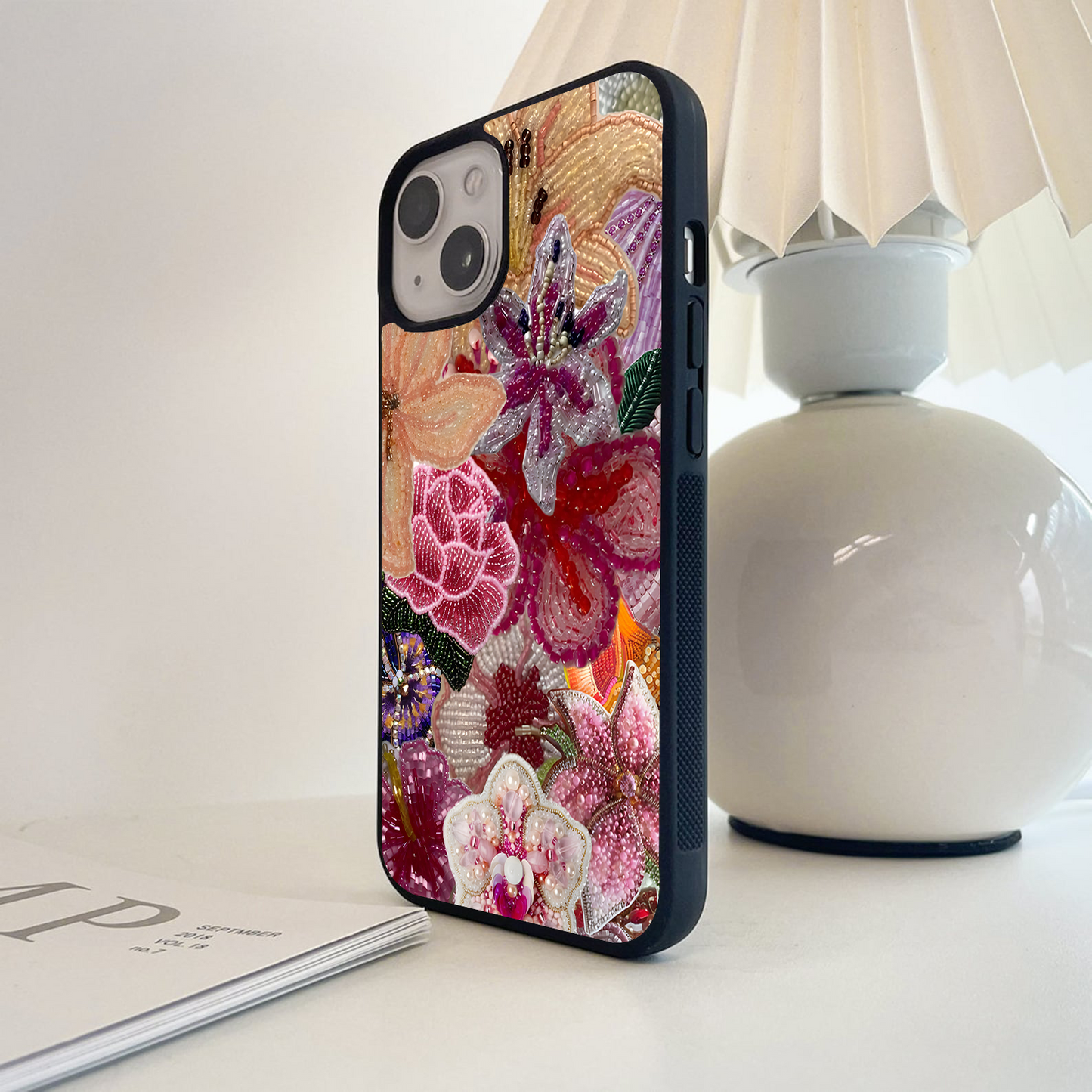 Petals Bead Bliss Glass Case