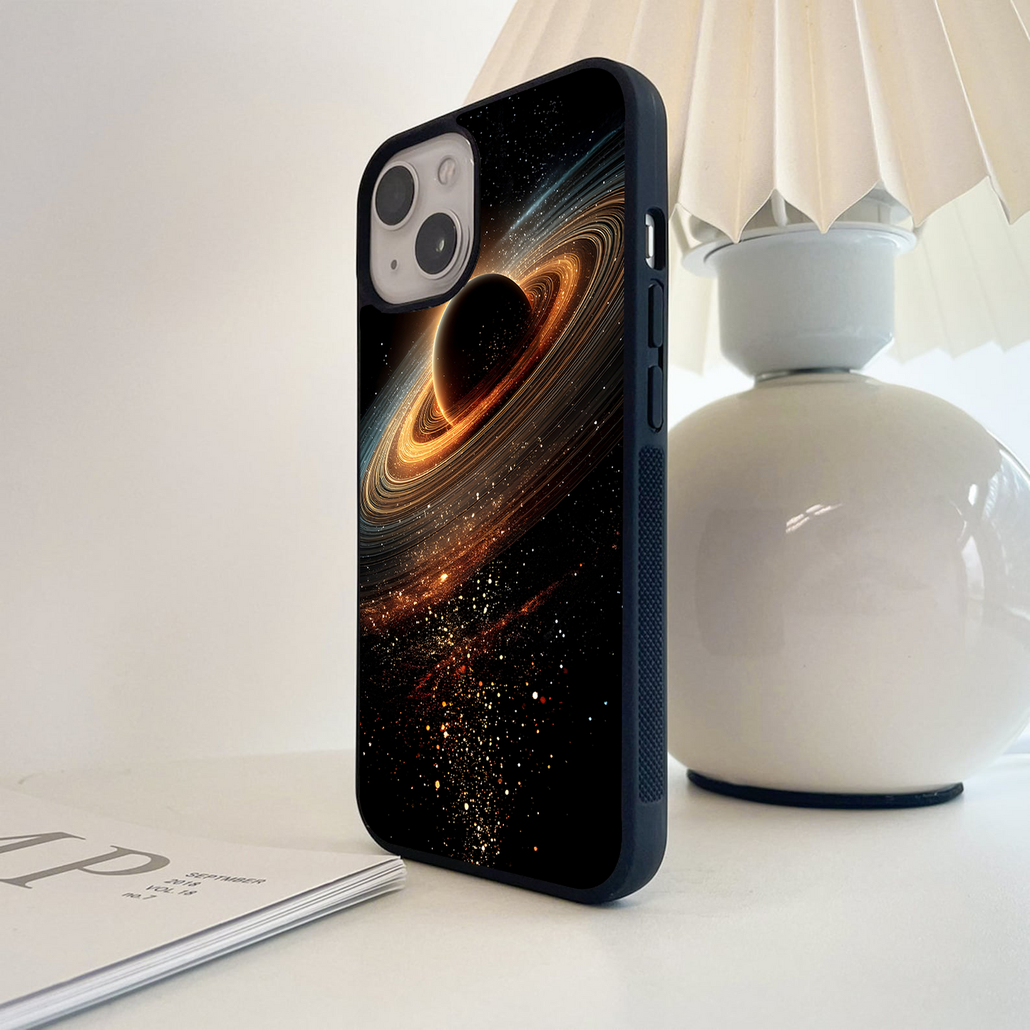 Galactic Scene Glass Case