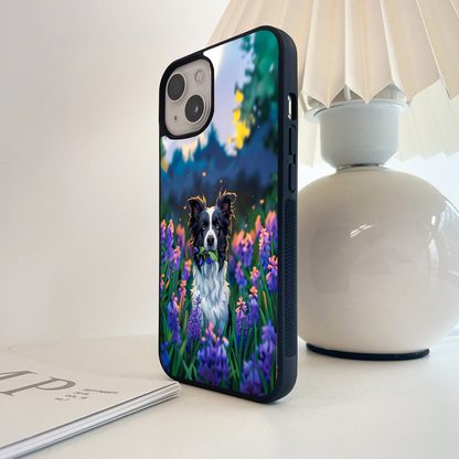 Flower Field Friend Glass Case