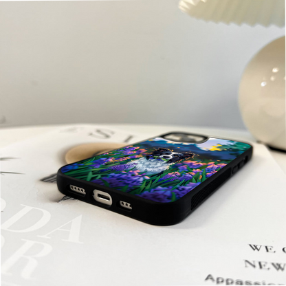 Flower Field Friend Glass Case