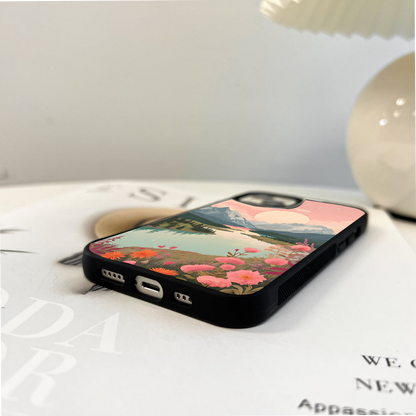 Sunrise Over Serenity Glass Case