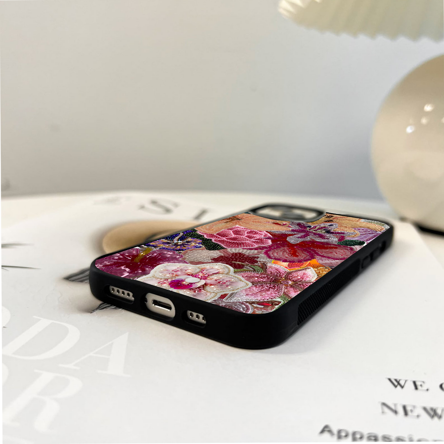 Petals Bead Bliss Glass Case