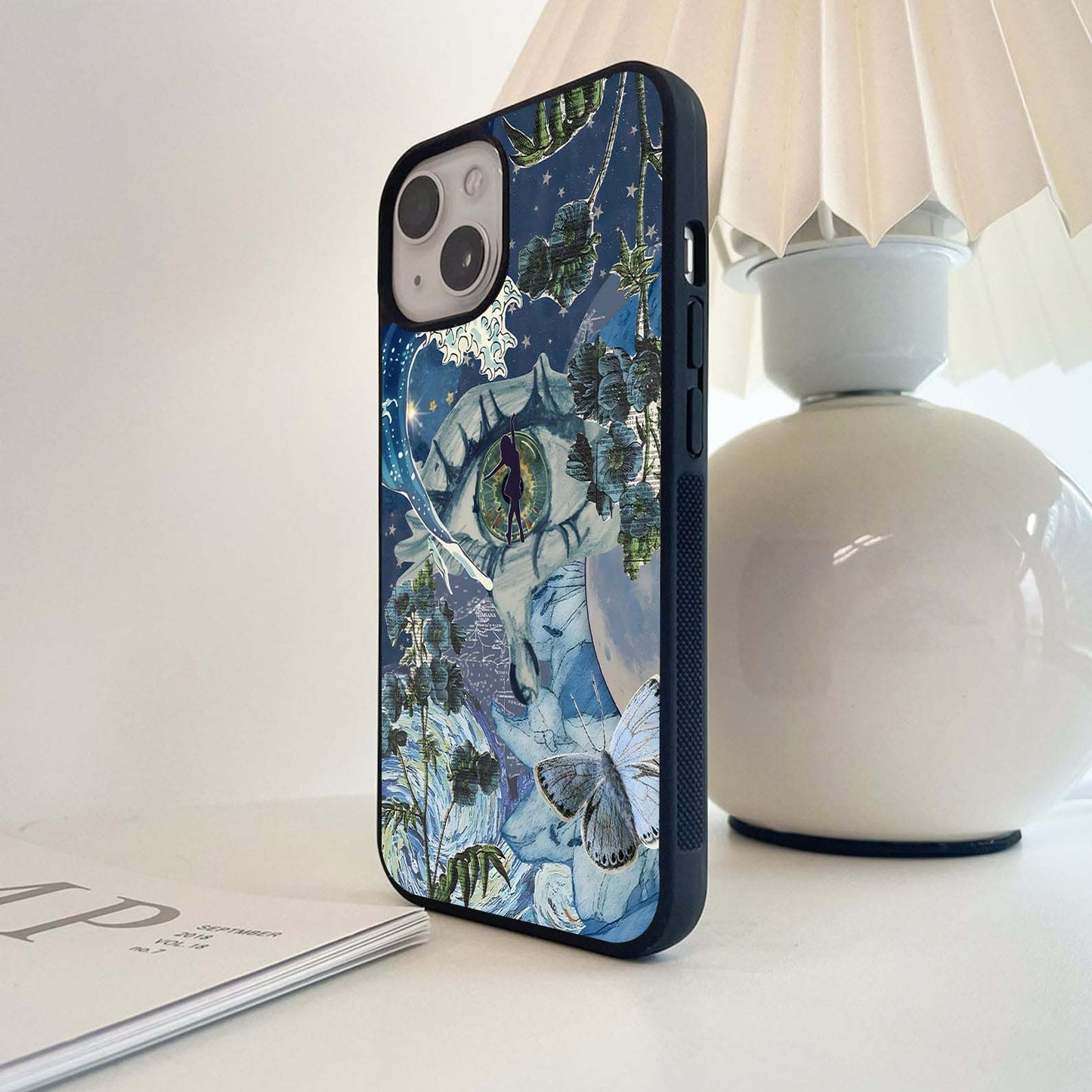Ocean Eye Dream Glass Case