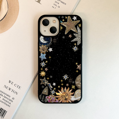 Galactic Jewel Stars Glass Case