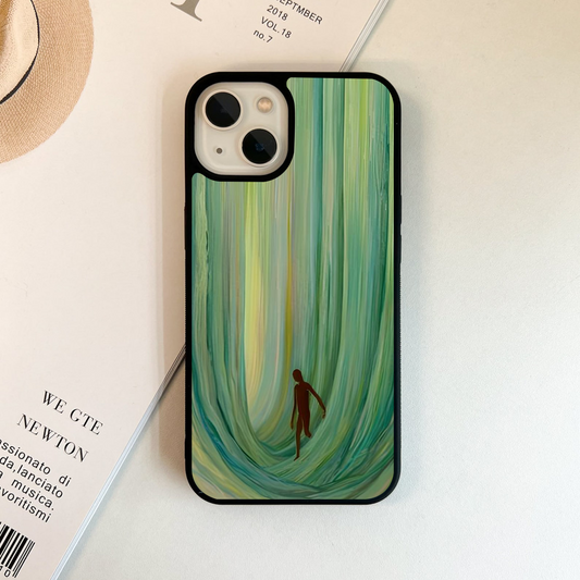 Solitude in Motion Glass Case