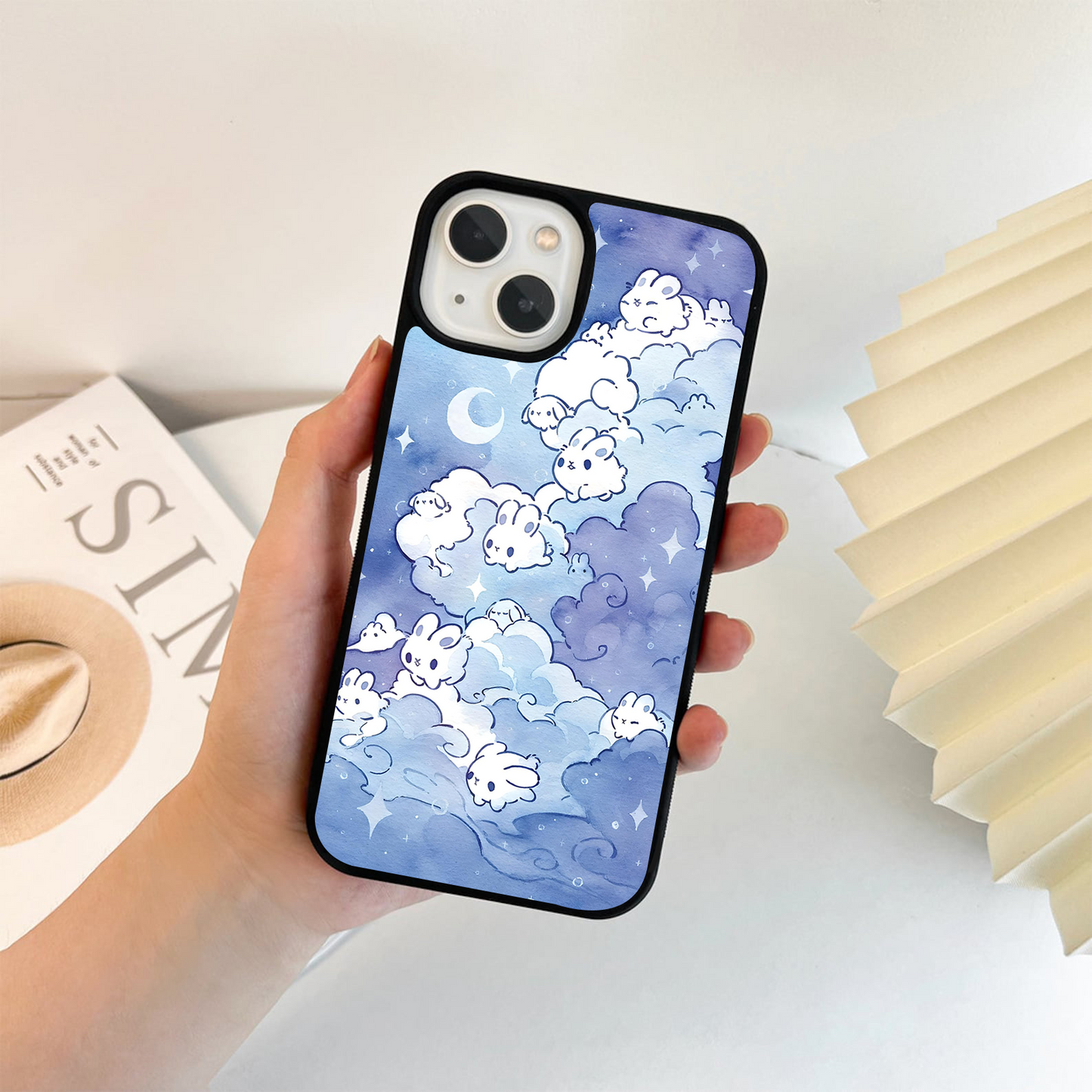 Cotton Cloud Parade Glass Case