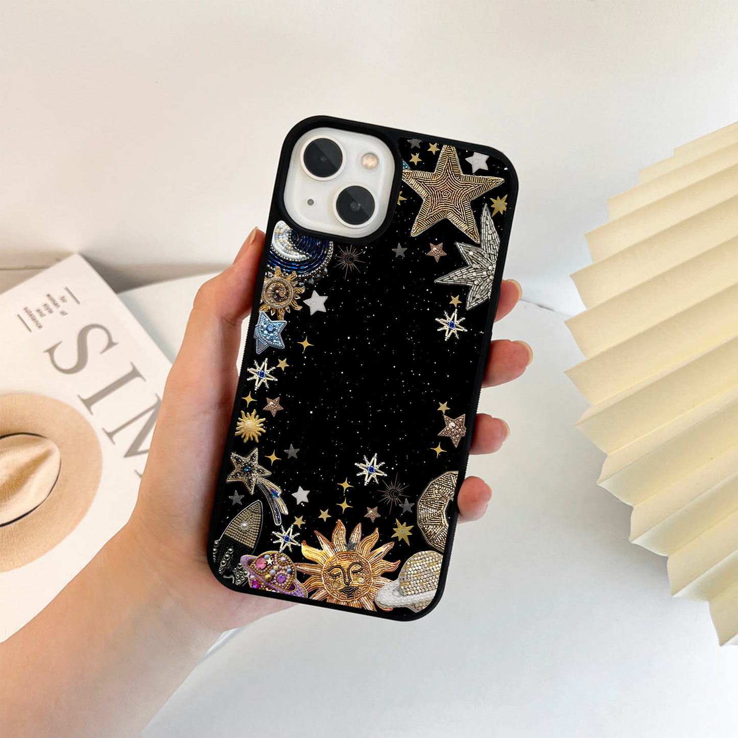 Galactic Jewel Stars Glass Case