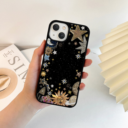 Galactic Jewel Stars Glass Case