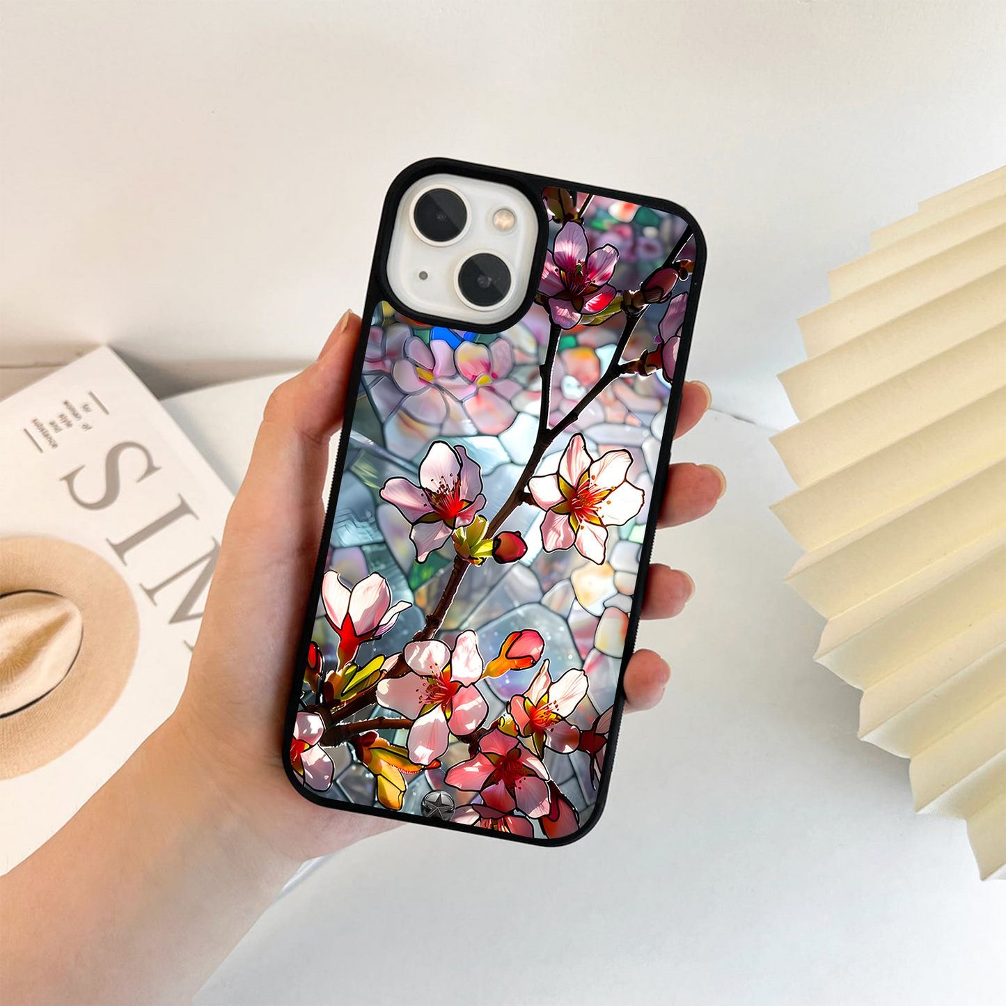 Radiant Bloom Glow Glass Case