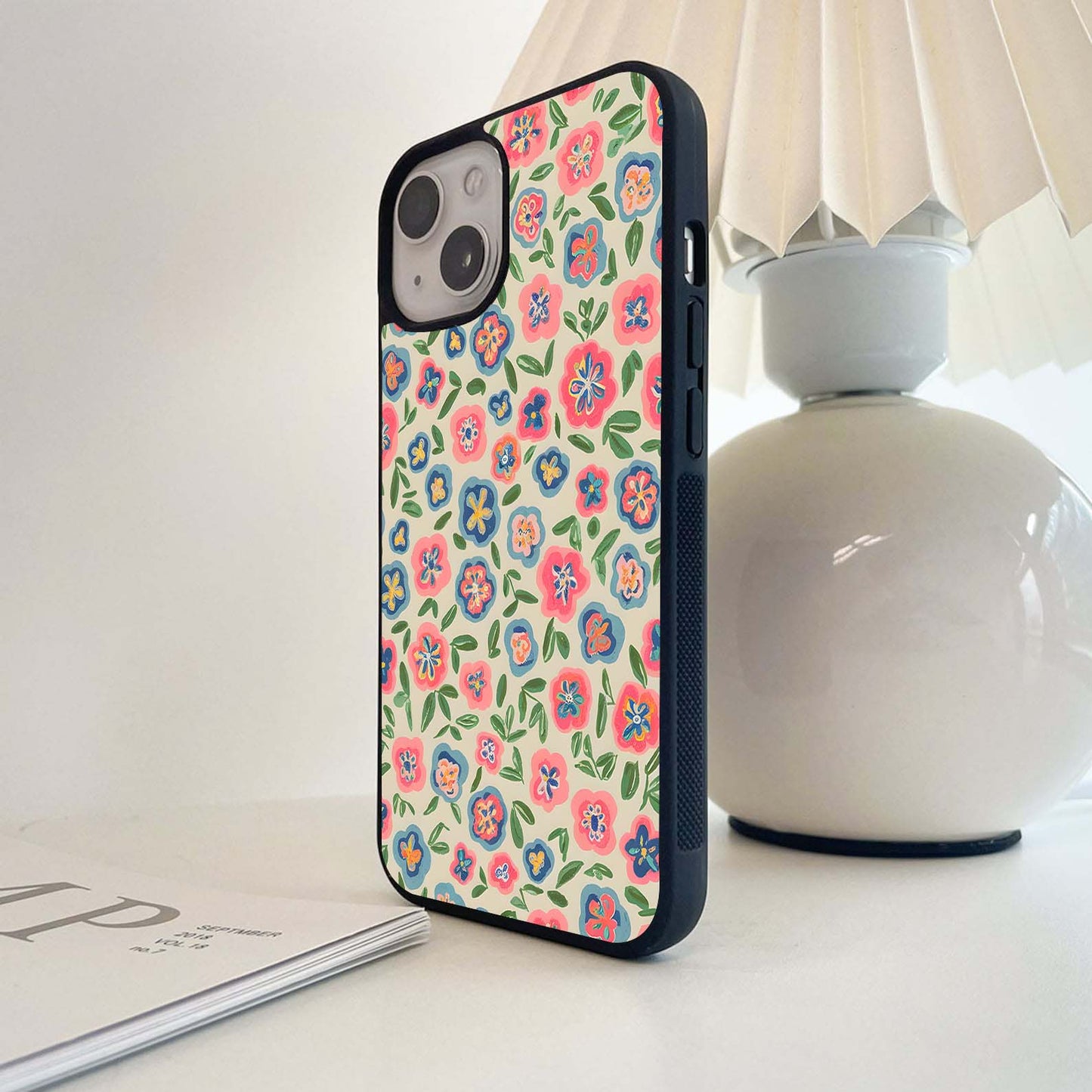 Playful Garden Joy Glass Case