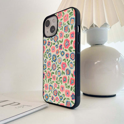 Playful Garden Joy Glass Case