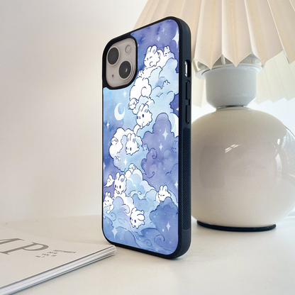 Cotton Cloud Parade Glass Case