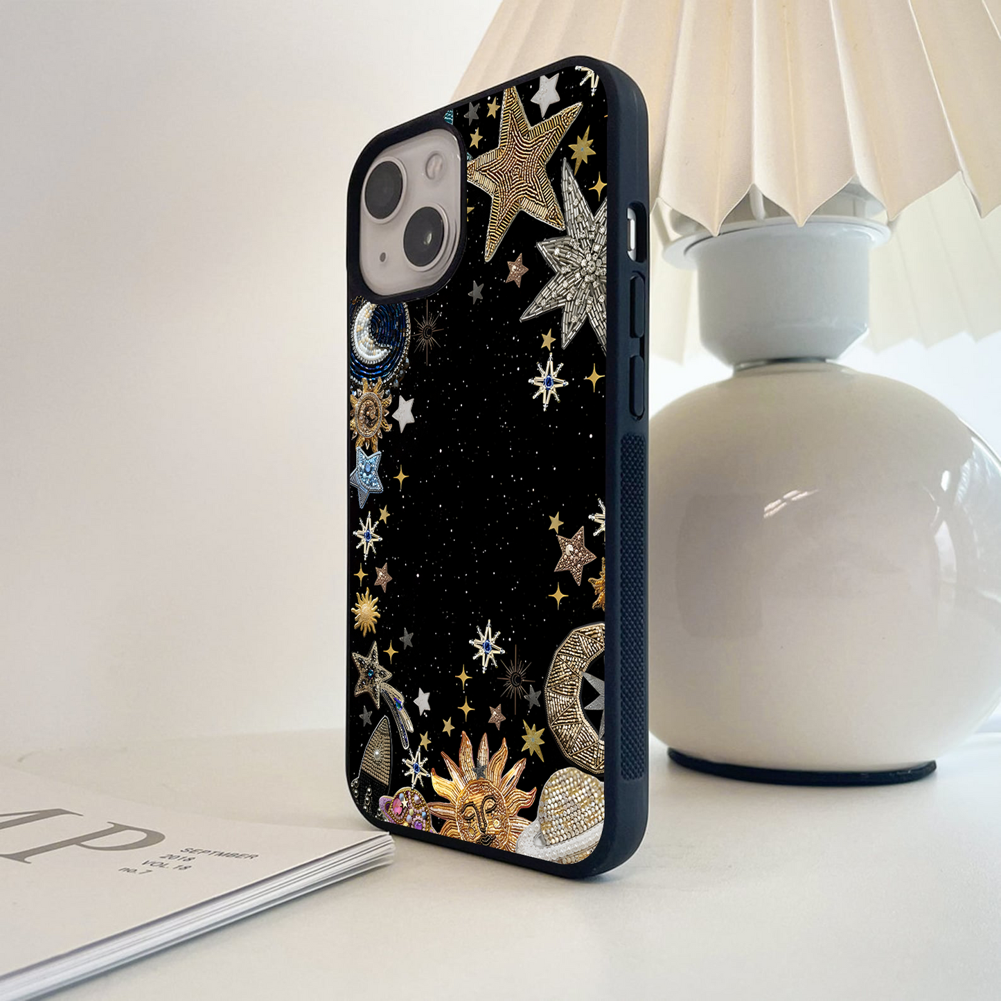 Galactic Jewel Stars Glass Case