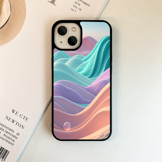 Velvet Wave Fields Glass Case