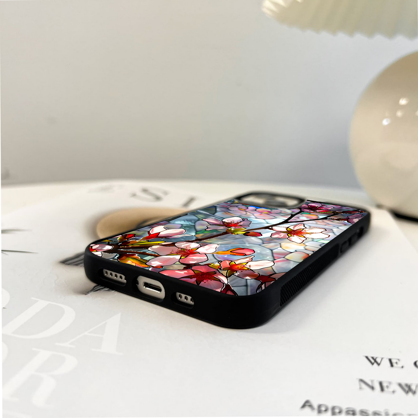 Radiant Bloom Glow Glass Case