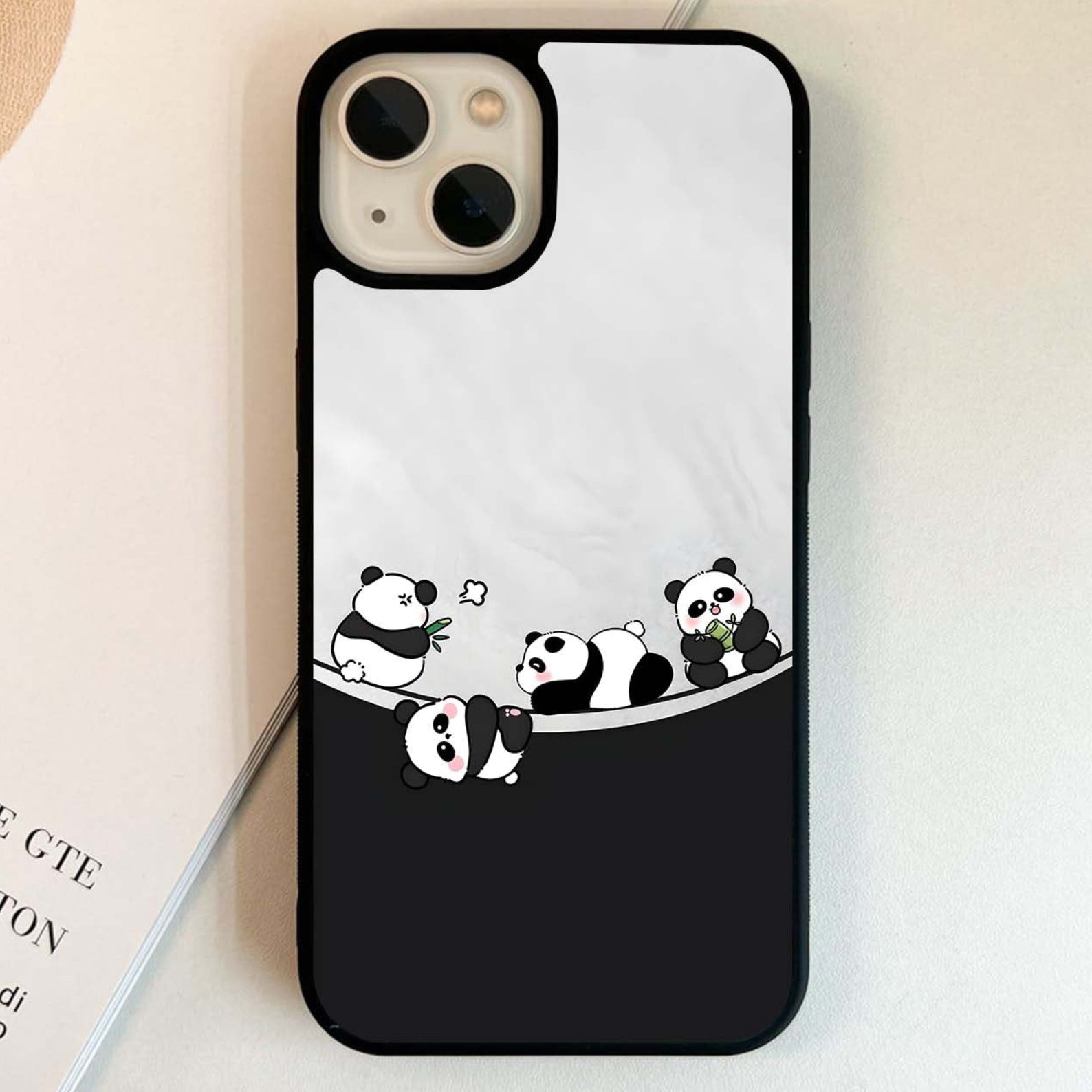 Playful Panda Parade Glass Case – Phone Villa