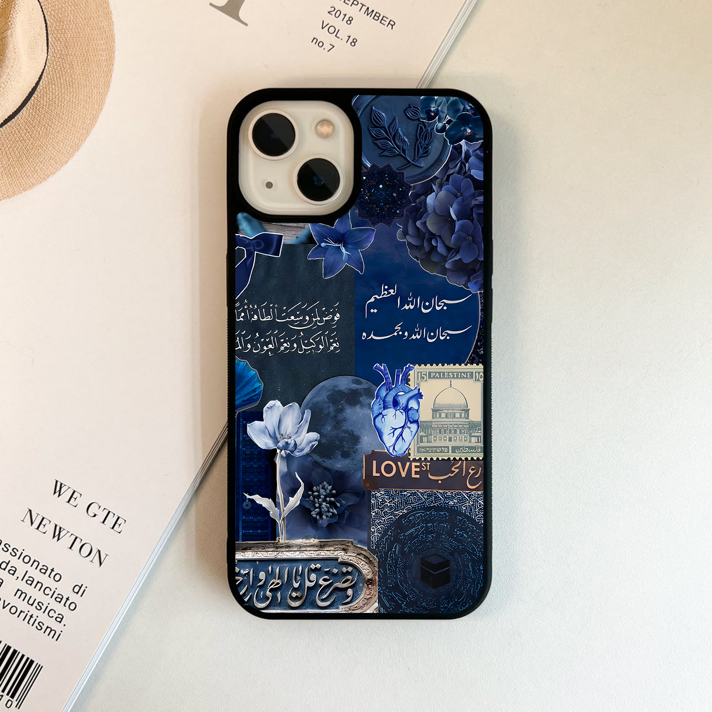 Noor Blue Blessing Glass Case