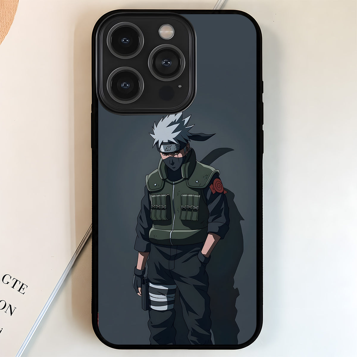 Naruto Kakashi Warrior Glass Case