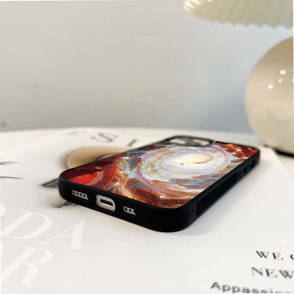 Celestial Spiral Dreams Glass Case