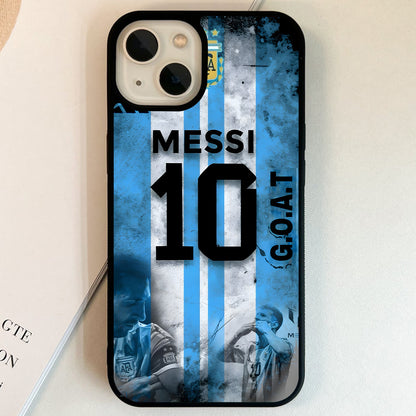 Aesthetic Messi Goat Glass Case