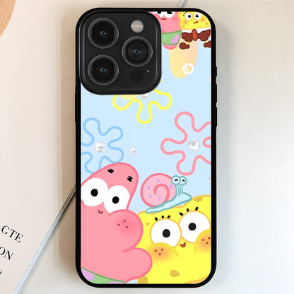 Spongebob Buddies Glass Case