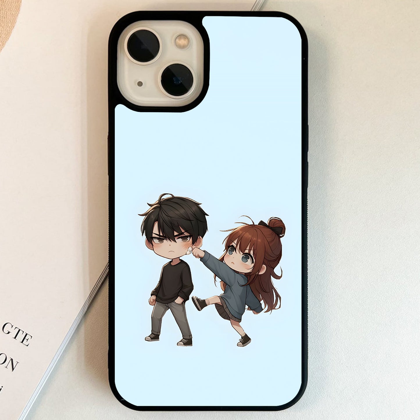 Cheeky Sibling Love Glass Case