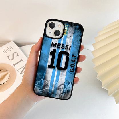 Aesthetic Messi Goat Glass Case