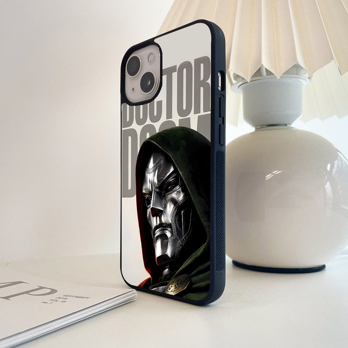 Doctor Doom Supreme Portrait Glass Case