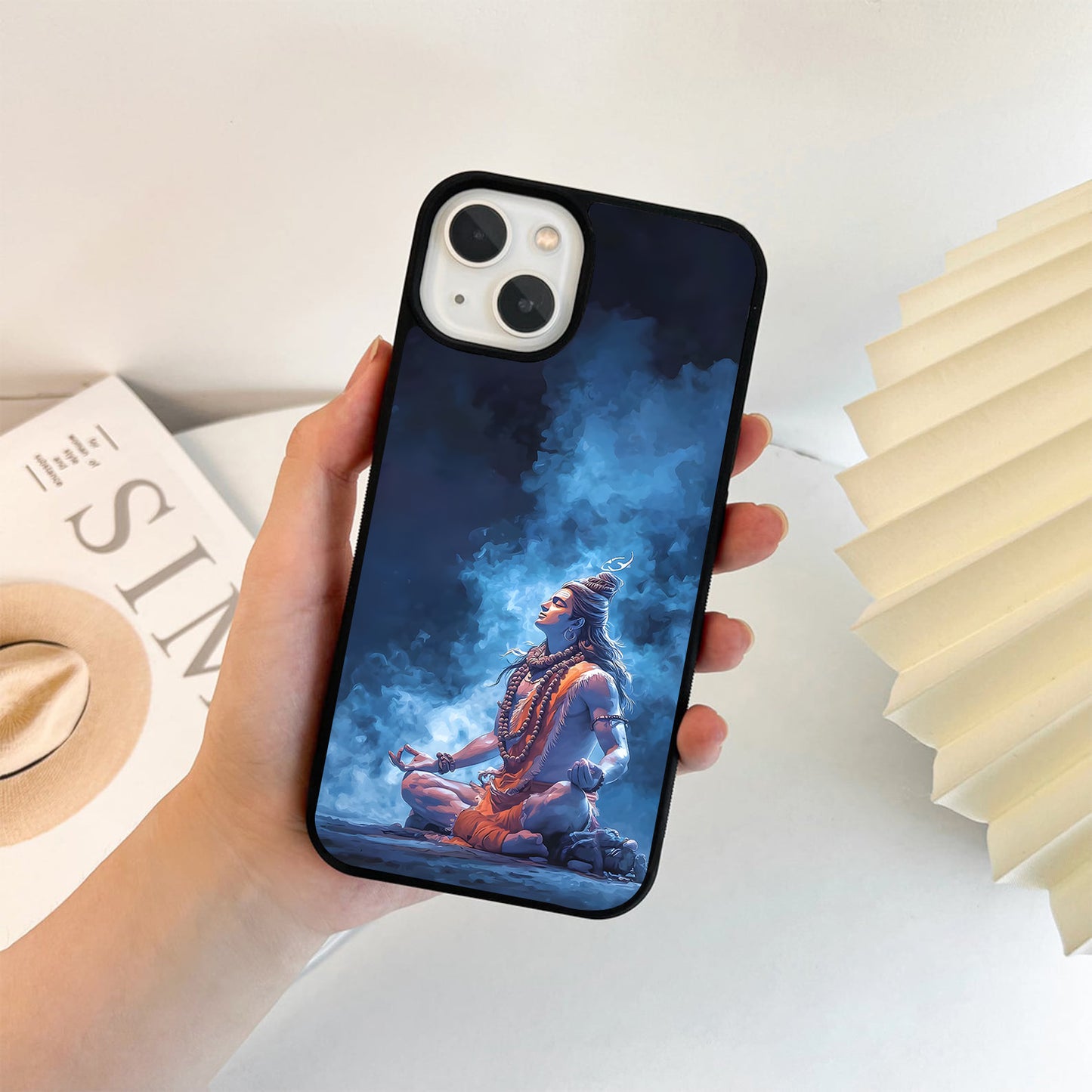 Cosmic Shiva Trident Glass Case