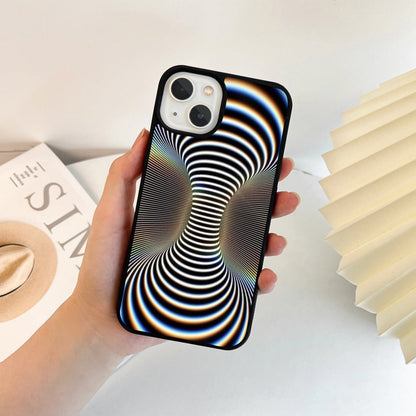 Infinite Stripe Tunnel Glass Case