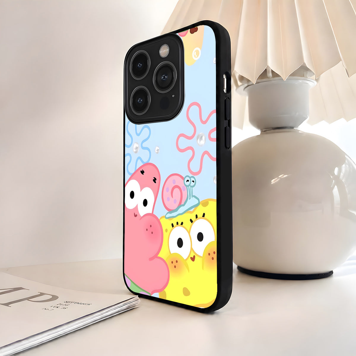 Spongebob Buddies Glass Case
