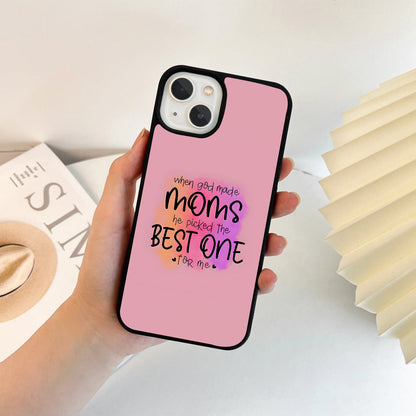God's Best Mom Glass Case