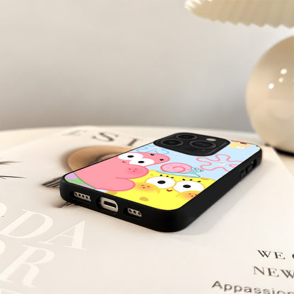 Spongebob Buddies Glass Case