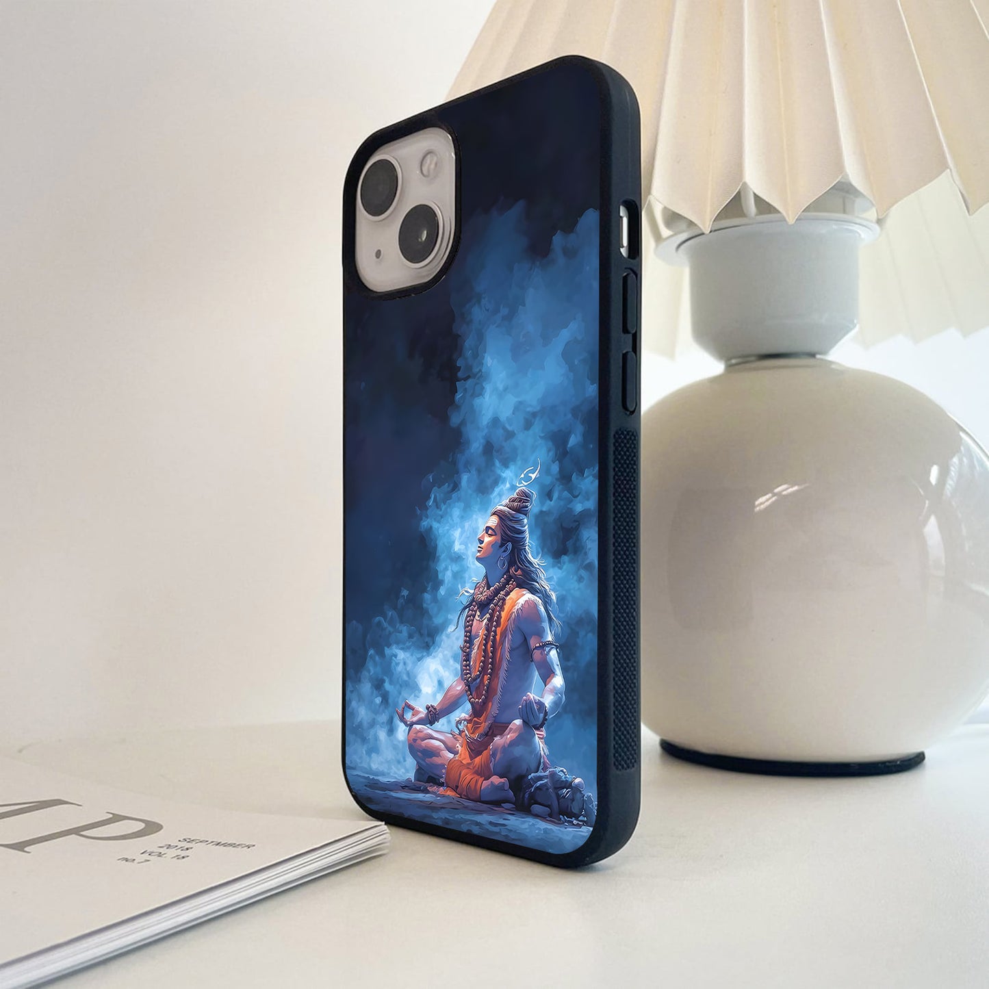 Cosmic Shiva Trident Glass Case