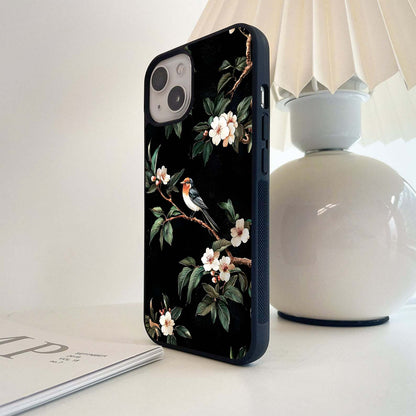 Songbird Blossom Harmony Glass Case