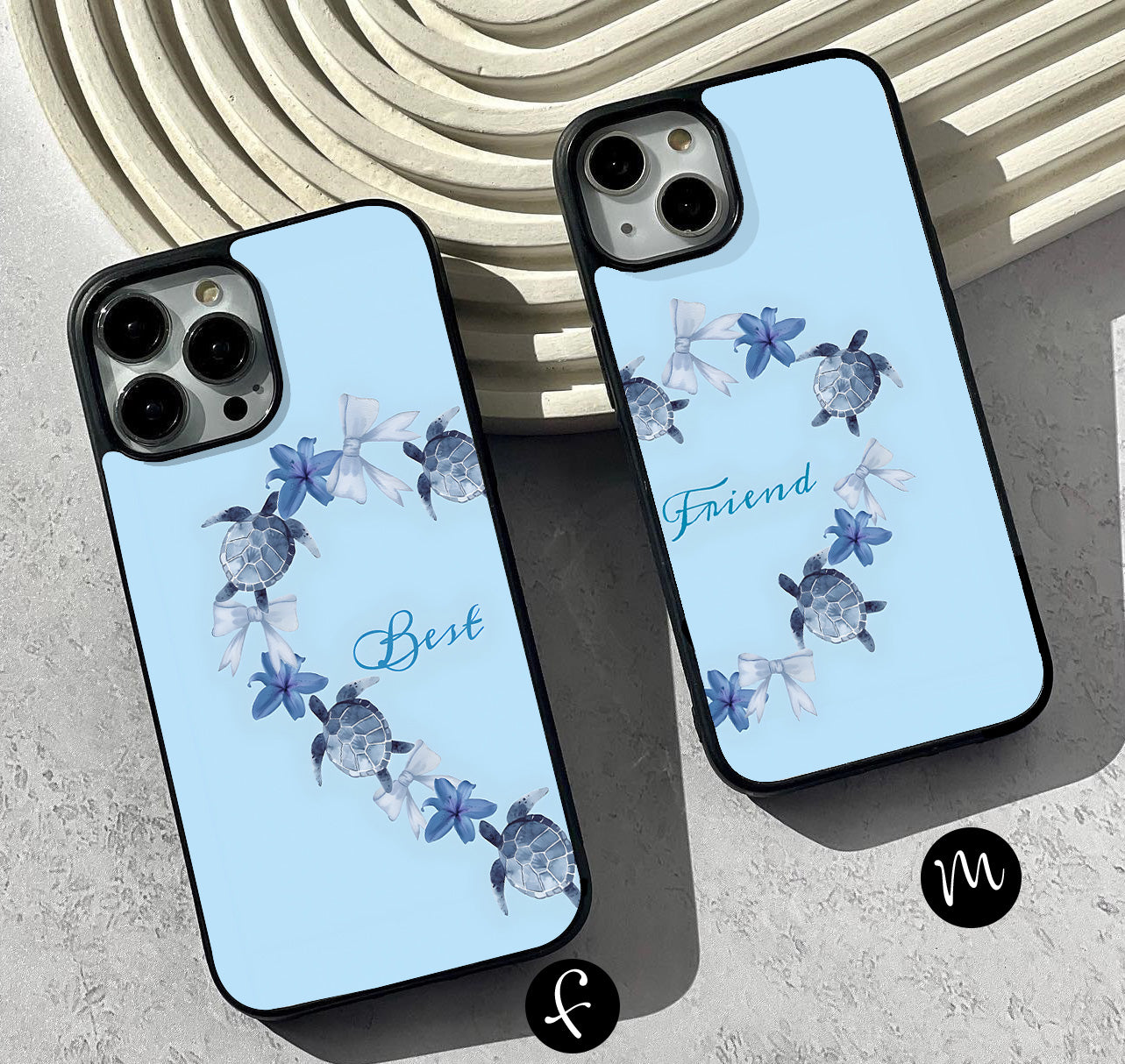 Ocean Friend Bloom Glass Case